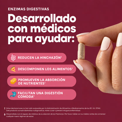 Physician's Choice® – Enzimas Digestivas (30 Cápsulas)