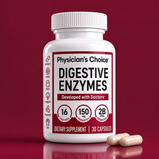 Physician's Choice® – Enzimas Digestivas (30 Cápsulas)